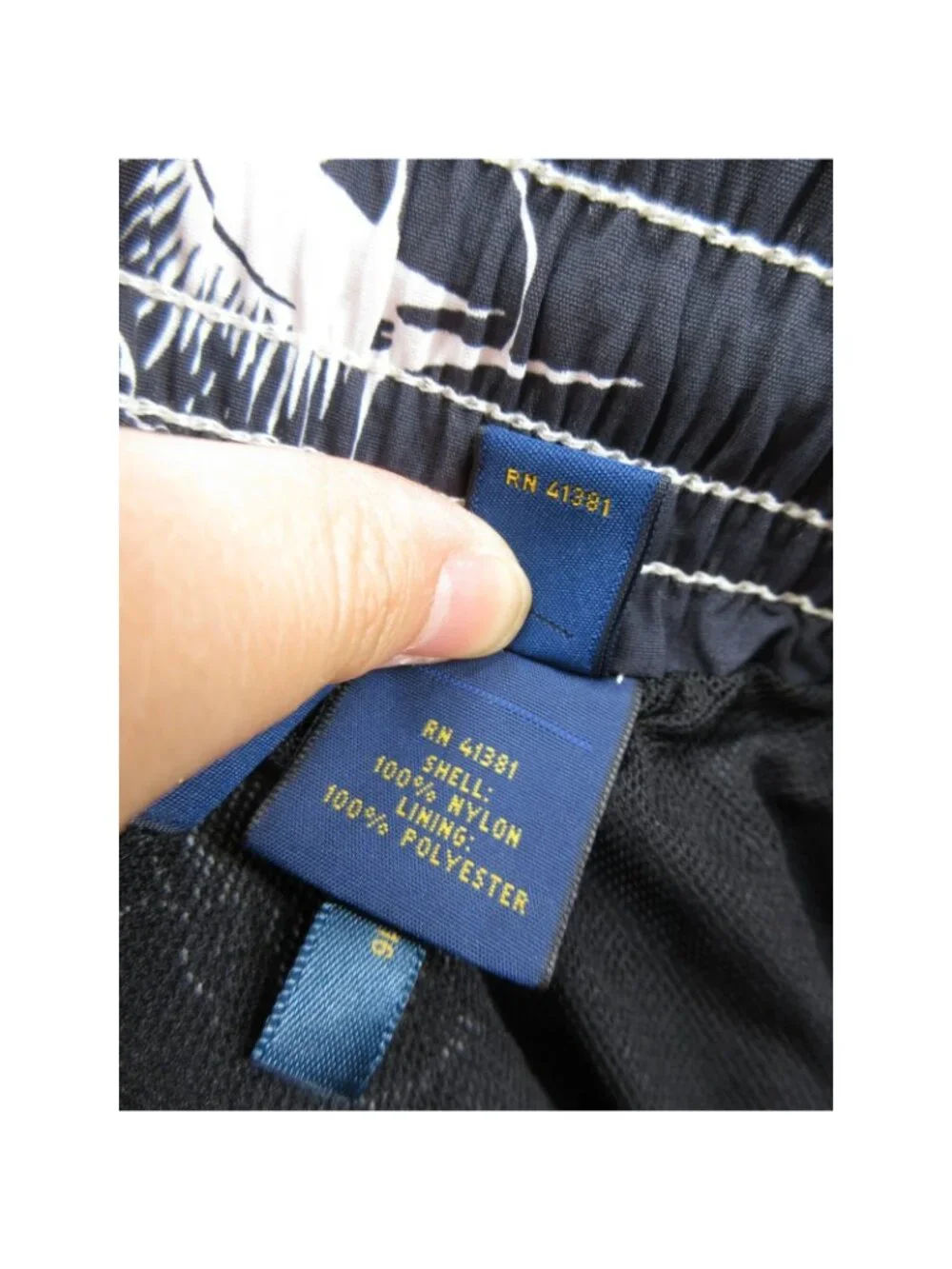 Polo Ralph Lauren Swim Trunks XXL Tall Bathing Suit Marlin Fish AOP